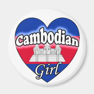Cambodian Girl Magnet