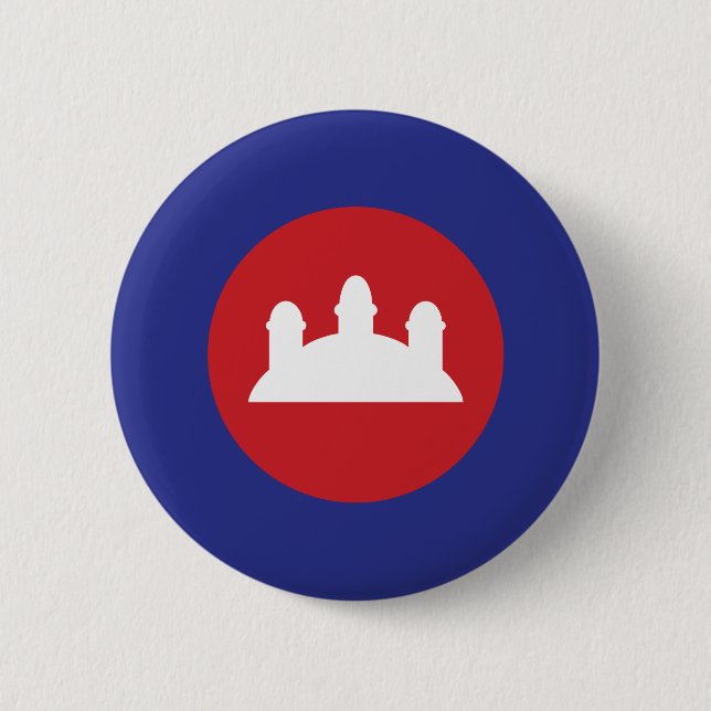 Cambodian Roundel Button (Vorderseite)