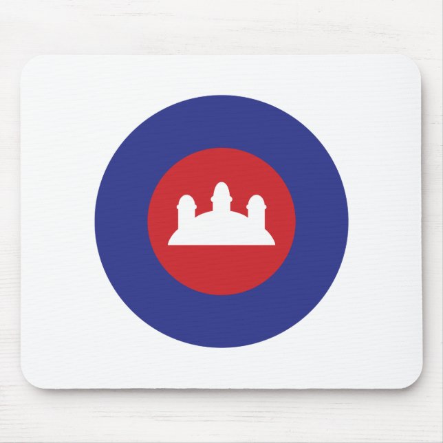 Cambodian Roundel Mousepad (Vorne)