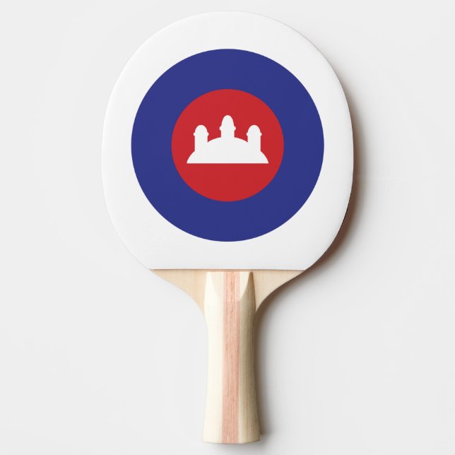 Cambodian Roundel Tischtennis Schläger (Vorderseite)