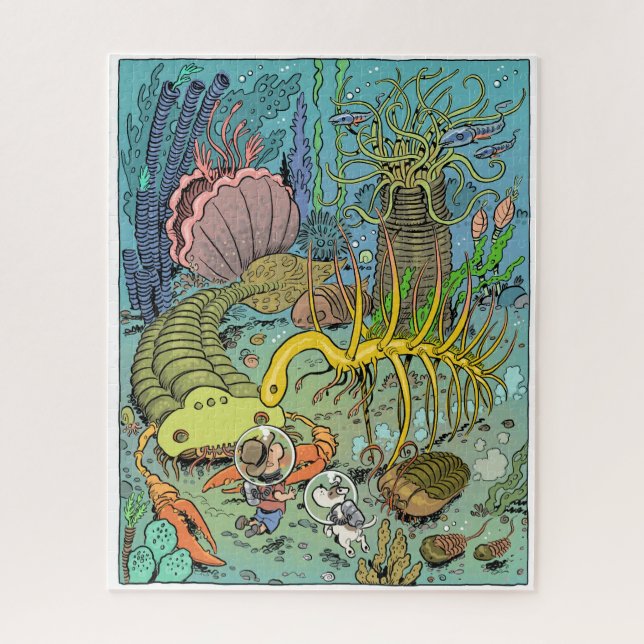 Cambrian Creatures Puzzle (Vertikal)