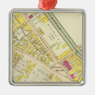 Cambridge Atlas 12 Silbernes Ornament
