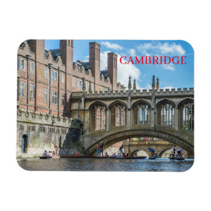 Cambridge Bridge of Sights View Kühlschrankmagnet Magnet