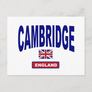 Cambridge England Postkarte