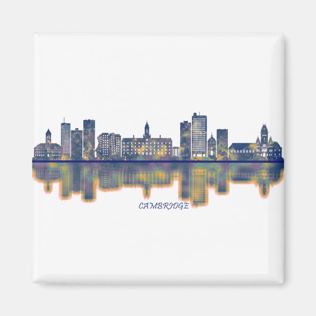 Cambridge Massachusetts Magnet (Vorne)