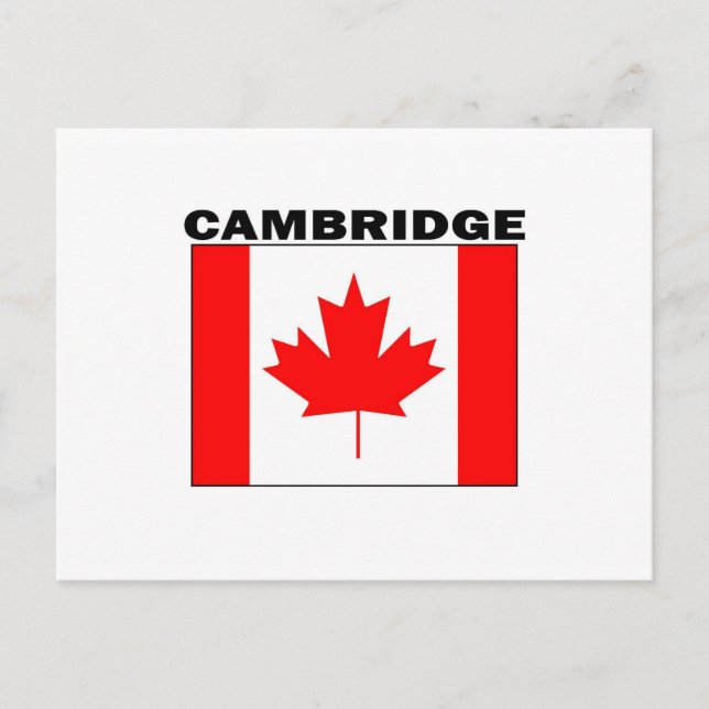 Cambridge, Ontario Postkarte (Vorderseite)
