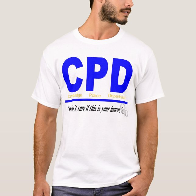 Cambridge-Polizeidienststelle T-Shirt (Vorderseite)