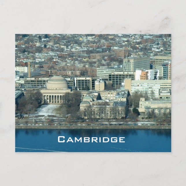 Cambridge Postkarte (Vorderseite)