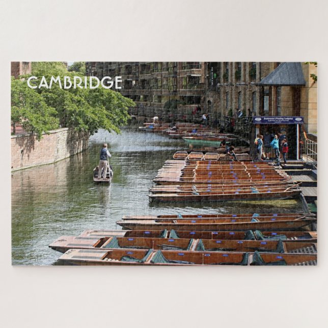 Cambridge: Punts, England (Horizontal)