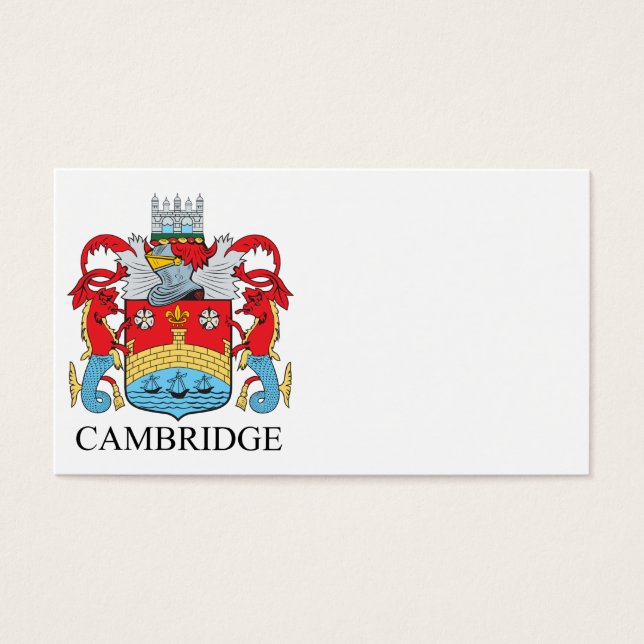 Cambridge-Wappen (Vorderseite)