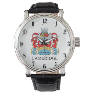 Cambridge-Wappen Armbanduhr