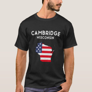 Cambridge Wisconsin USA Staat America Travel Wisco T-Shirt