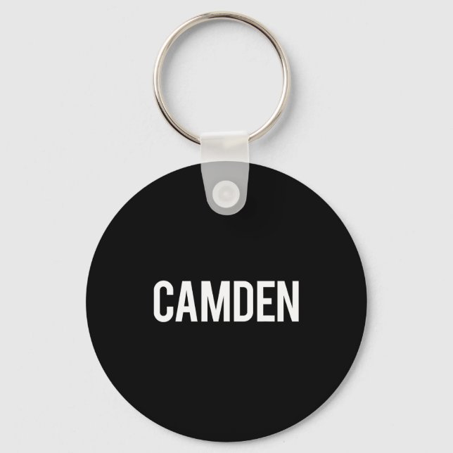 Camden Cool New Jersey Nj Fan Funny Gift Tee  Schlüsselanhänger (Vorderseite)