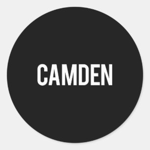 Camden Cooles New Jersey Nj Fan Lustiges Geschenk Runder Aufkleber
