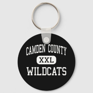 Camden County - Wildkatzen - hoch - Kingsland Schlüsselanhänger