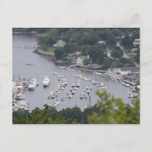 Camden Harbor Postkarte