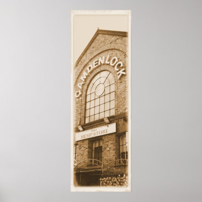 Camden Lock - London Poster (Vorne)