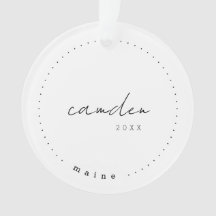 Camden Maine ME Travel United Staaten Simple