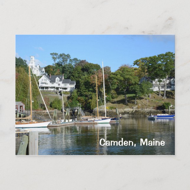 Camden, Maine Postkarte (Vorderseite)