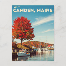 Camden Maine Travel Postkarte