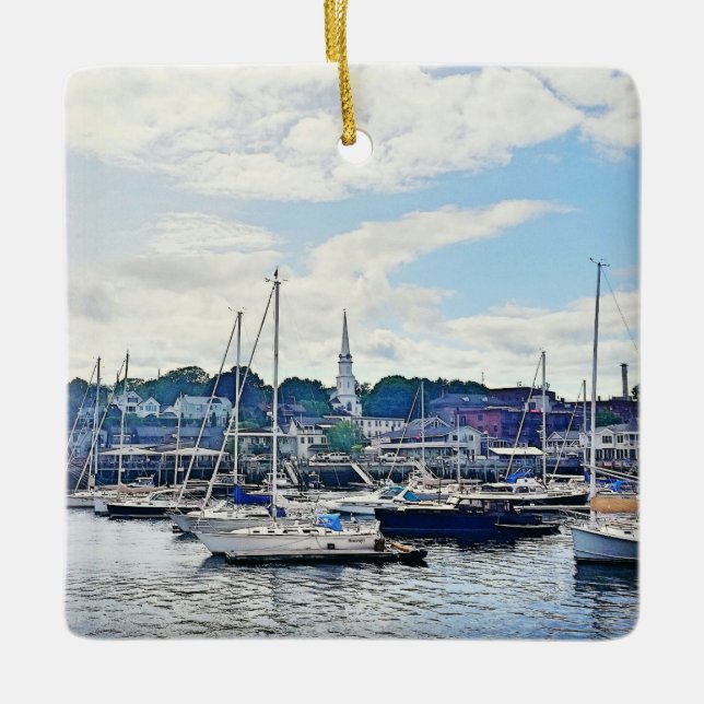 Camden, Maine - Verzierung Keramikornament (Vorderseite)