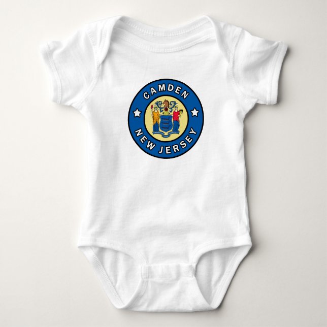 Camden New Jersey Baby Strampler (Vorderseite)