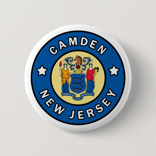 Camden New Jersey Button (Vorderseite)