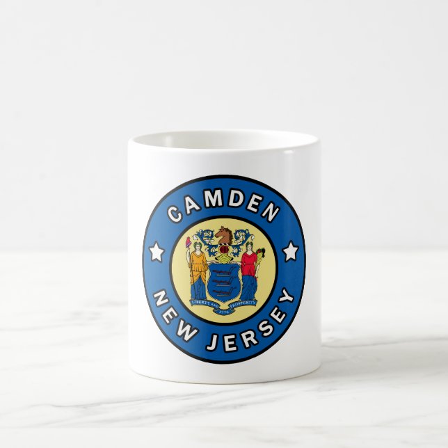 Camden New Jersey Kaffeetasse (Mittel)