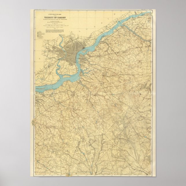Camden, New Jersey Poster (Vorne)