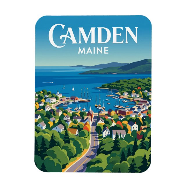 Camden USA Magnet (Vertikal)