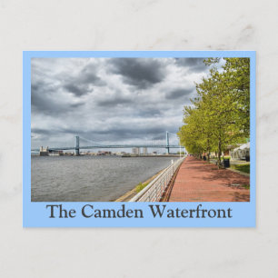 Camden Waterfront Postkarte