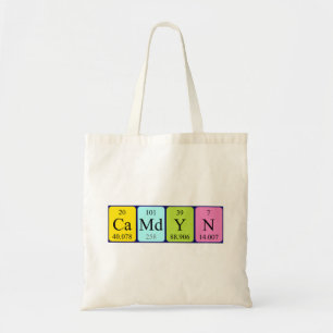 Camdyn Periodischer Tischtuch Tragetasche