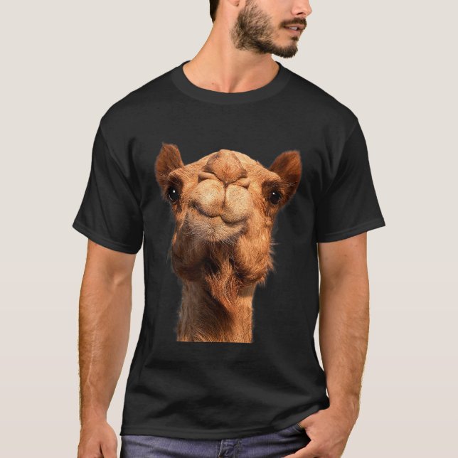 Camel Animal Face T-Shirt (Vorderseite)