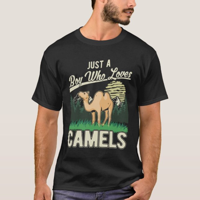 Camel Boy Dromedary Big Camel  1 T-Shirt (Vorderseite)