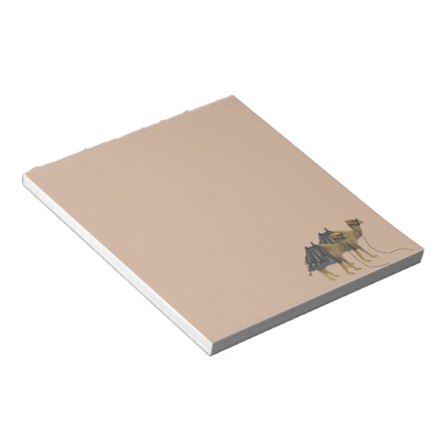 Camel Caravan Notizblock (angewinkelt)