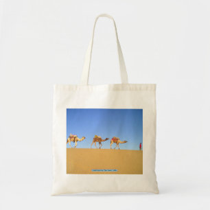 Camel Caravan, Thar Desert, Indien Tragetasche