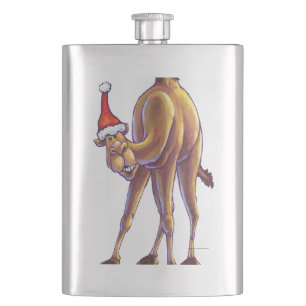Camel Christmas Flachmann