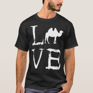 Camel Creepy Liebe Camel Arabian Desert Animal War T-Shirt
