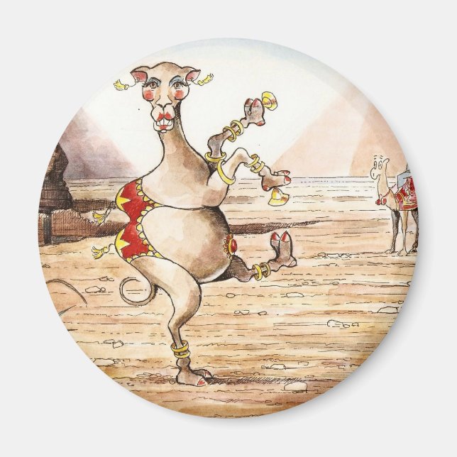 Camel Dance Magnet (Vorne)