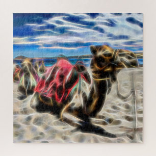 Camel dans Puzzle Abstrait