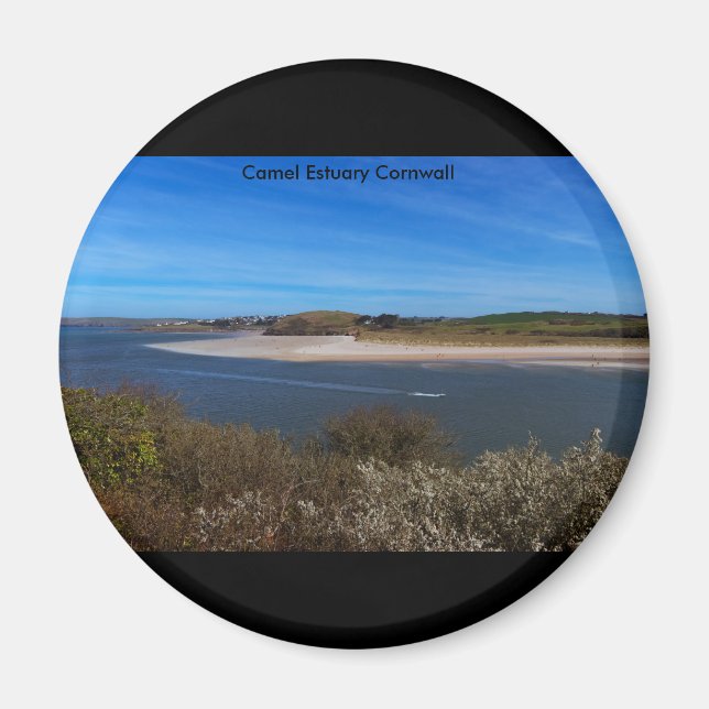 Camel Estuary Cornwall Kühlschrankmagnet (Vorne)