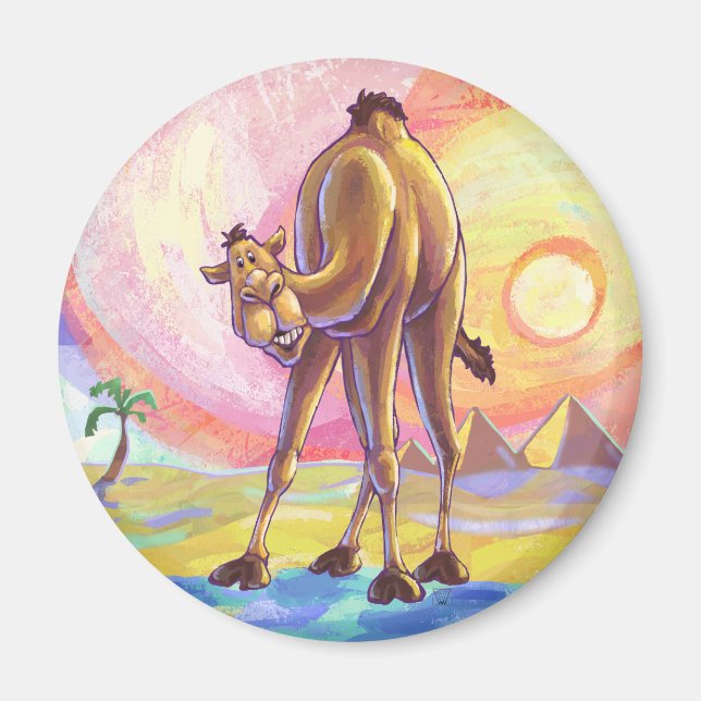 Camel Geschenke & Accessoires Magnet (Vorne)