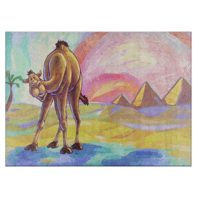 Camel Geschenke & Accessoires Schneidebrett (Vorderseite)