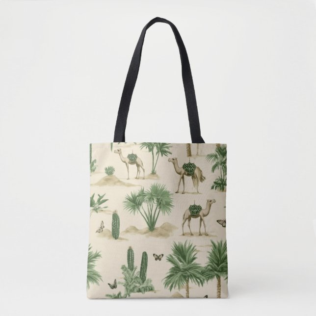 "Camel Journey Tote Bag" Tasche (Vorderseite)
