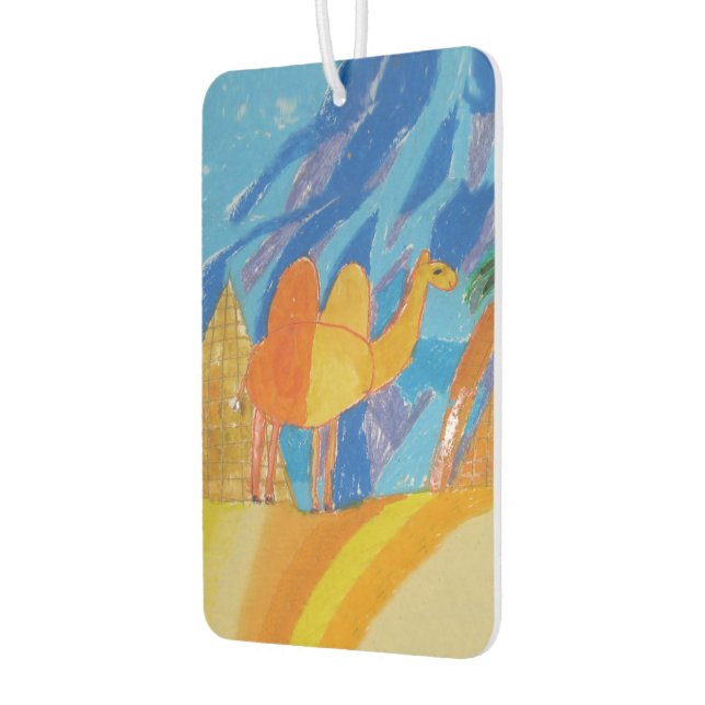 Camel Kunst von Kindern Autolufterfrischer (Links)
