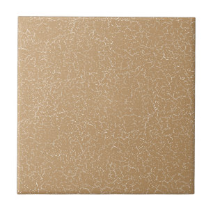 Camel Latte Tan Crackle Glaze Solid Color Tile Fliese
