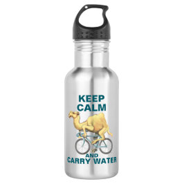 Camel Motivierend Edelstahlflasche