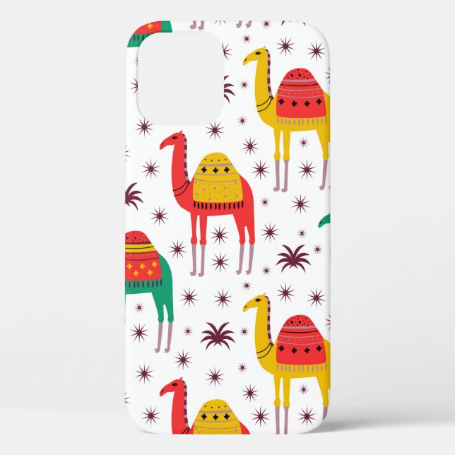 Camel Muster flache Farbgestaltung Case-Mate iPhone Hülle (Rückseite)