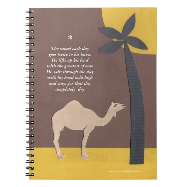 Camel NotebookN Notizblock (Vorderseite)