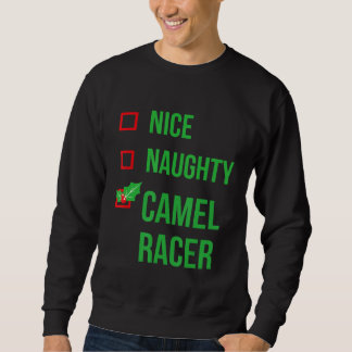 Camel Racer Pajama Weihnachten Sweatshirt